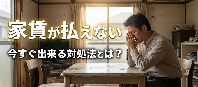 アルファーに家賃が払えない場合の対処法